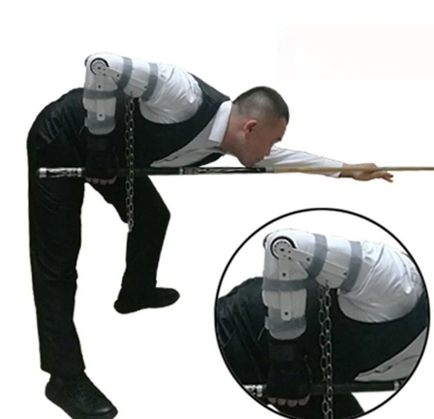 New Arrival Snooker Training Integrated Arm Wrist Pool Stick Kit Cue