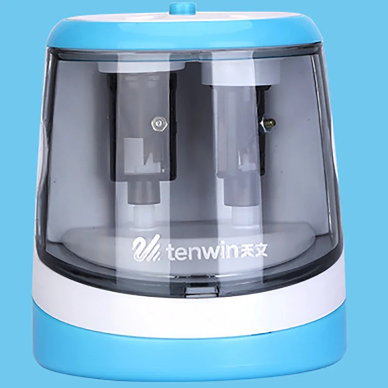 Tenwin эскиз электрическая точилка для карандашей Kawaii автоматический электронный карандаш Точилки для детей подарок Канцтовары Школьные принадлежности - Цвет: Blue