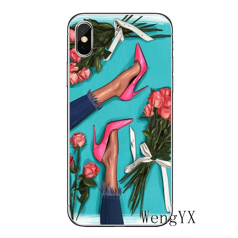 Модный чехол для телефона Samsung Galaxy S10 S9 S8 S7 S6 edge Plus Lite S5 S4 Note 9 8 5 4 Мягкий