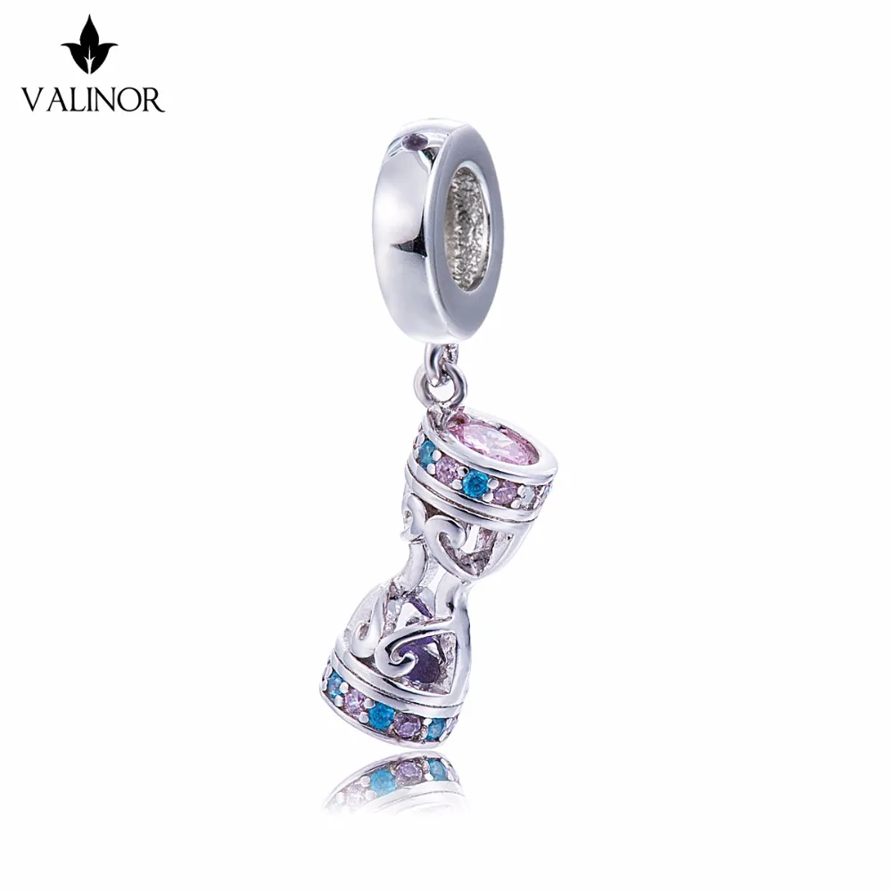 

Video! Hourglass 925 Sterling Silver beads charms fit Bracelets & Bangles Never change color DDBJ069