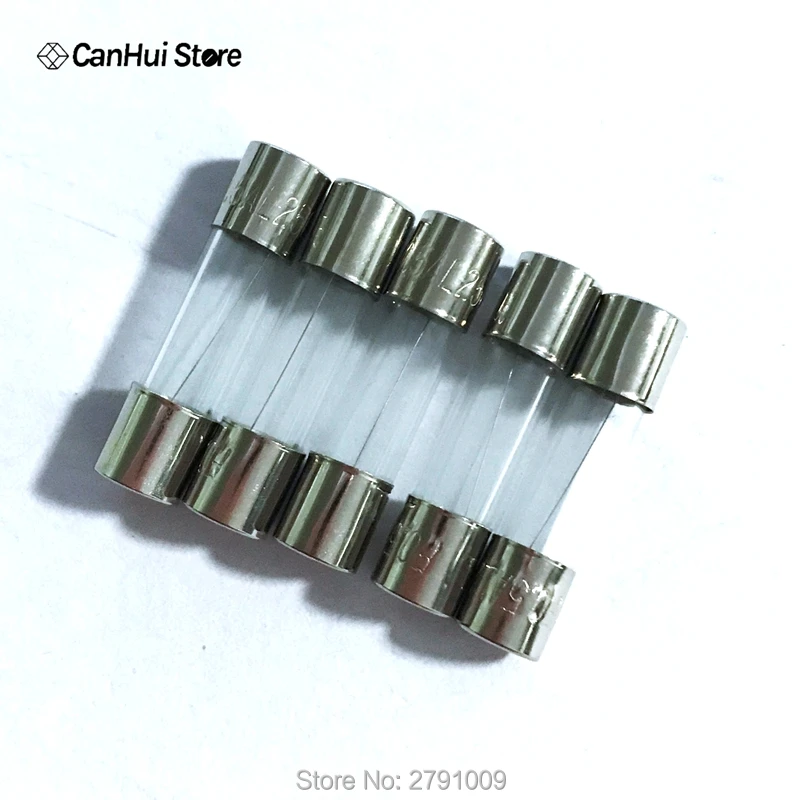 50PCS/LOT 10 Kinds 5x20mm Fast Glass Fuse Kit 0.2A 0.5A 1A 2A 3A 5A 6A 8A 10A 15A /250V