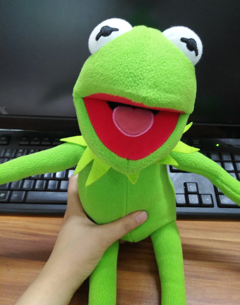 Игрушка плюшевая лягушка из мультфильма Улица Сезам 18 дюймов|sesame street|kermit frogsesame