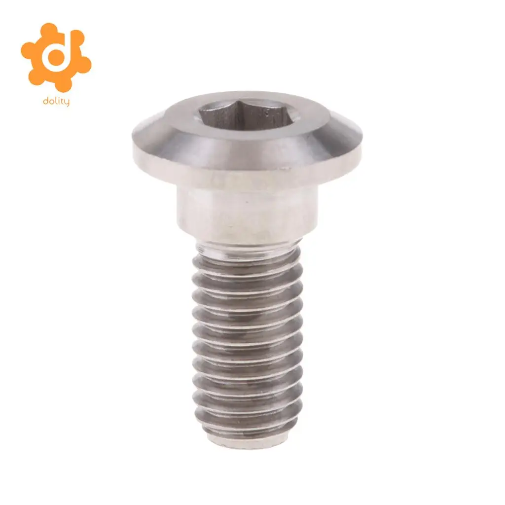 dolity  6 Pcs M8 x 20mm Titanium Motorcycle Hex Socket Head Cap Screws for Yamaha YZF R6 2006-2017 Custom