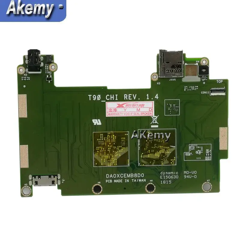 Akemy T90CHI tablet motherboard With 64GB SSD 2G RAM /Z3775 For Asus TransBook T90CHI T90 Mainboard logic board System Board
