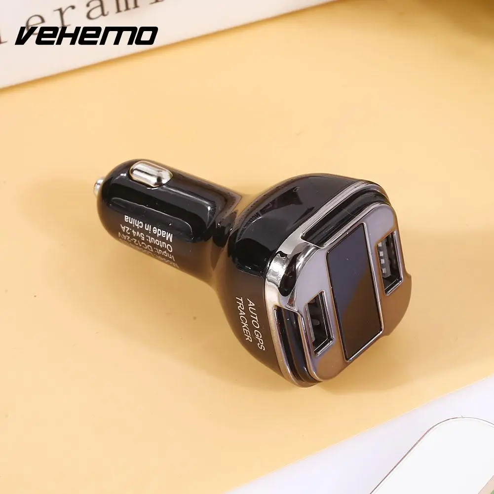 Vehemo 12-24 V Usb-ladegerät Ladeadapter GPS Auto-ladegerät Protable Premium Voltmeter