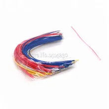 100 шт =(1 упаковка) 15 см/20 см пять цветов Оловянная макетная плата соединительный кабель комплект проводов для DIY каждого из 20 шт