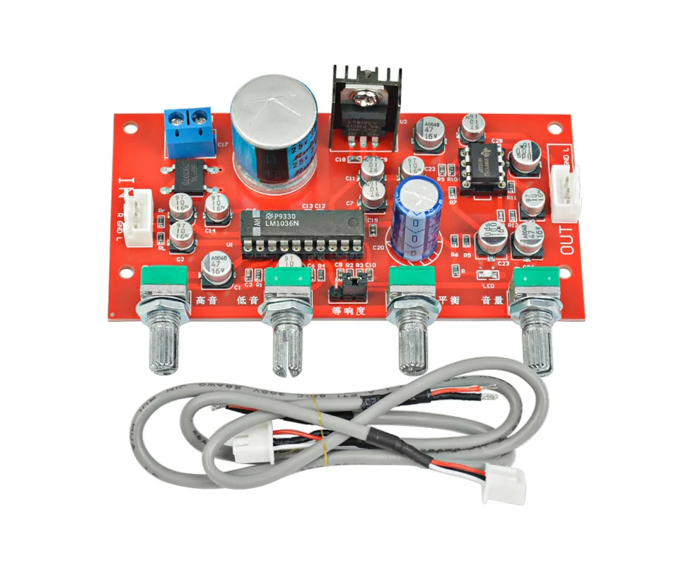 AIYIMA LM1036+ NE5532 предусилитель усилитель ВЧ бас баланс регулятор громкости предусилитель усилитель один мощность тон доска