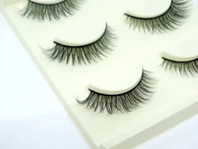 Makeup Thick False Eyelashes Eyelash Cross Slim False Eyelashes Sexy Thick Stage Makeup Big Eyes High quality Fake Eyelashes