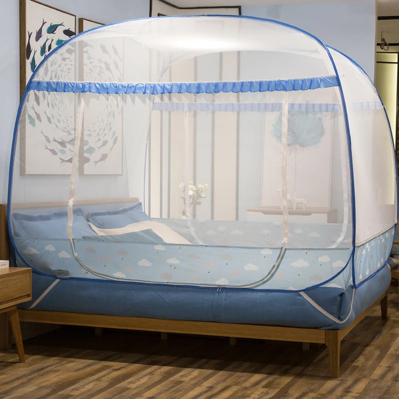Детский милый Клык занзариера Dossel кровать занавеска москитер Para Cama юрта Moustiquaire москитная сетка Klamboe москитная сетка - Цвет: Version A