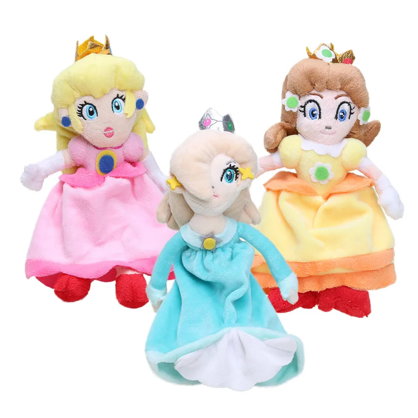 Super Mario Prinzessin Princess Peach Daisy Rosalina Plüsch Plüschtier Puppe Toy 