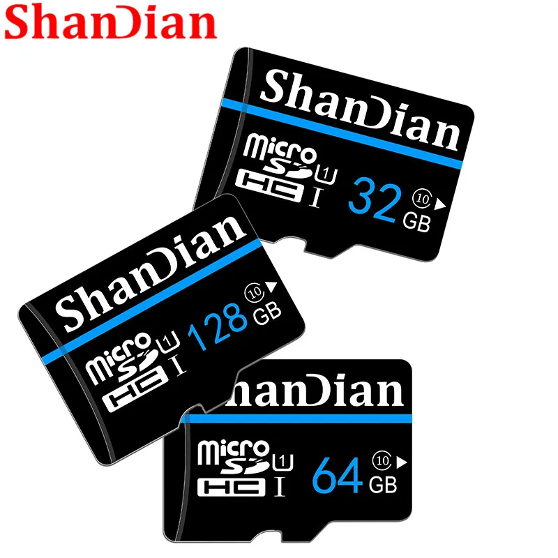 

SHANDIAN Grade EVO Class 10 Memory Card 32GB 64GB 128GB Micro SD Card 256GB TF Card