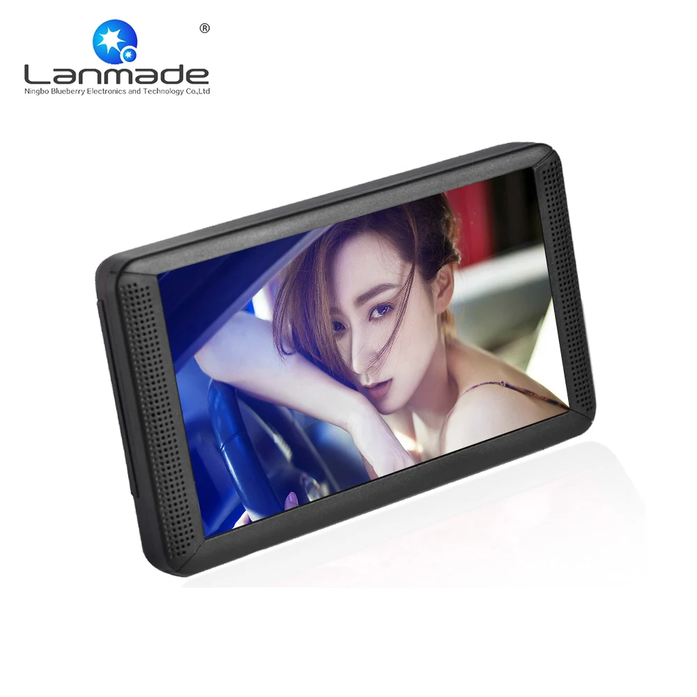 

7 lcd advertising player video player dc 12v display mode 16:9 lcd digital mp3 player manual advertising vesa lcd signage player