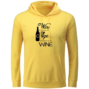 

Wine Improves with Age I Improve With Wine Print Hoodies Men Women Boy Girl Multi Color Hip Hop Sweatshirts Fashion Pullovers