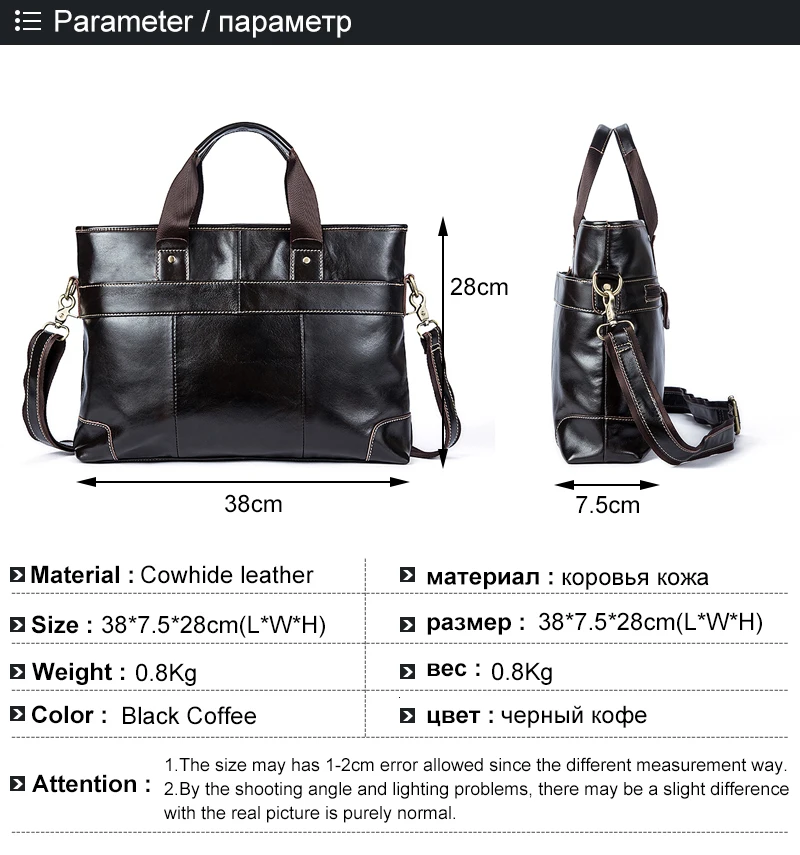 Men briefcase