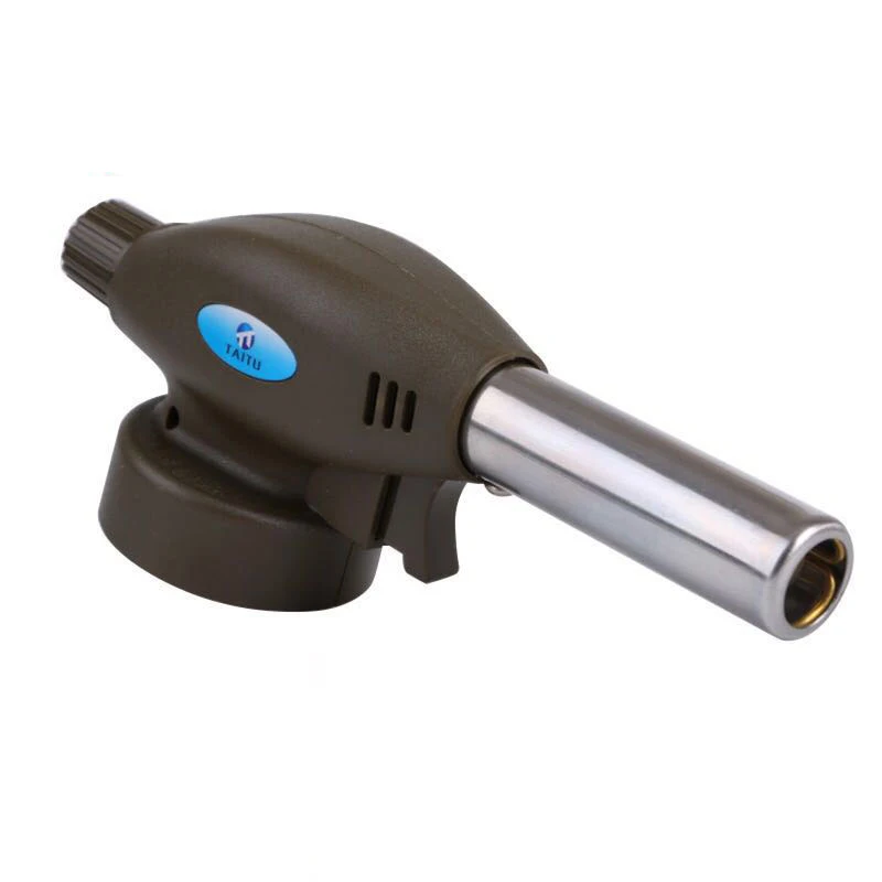 1pc BBQ Butane Burners Auto Ignition Flamethrower Butane Burner Gas