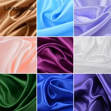 Атласная шелковая ткань шириной 150 см ручной работы DIY для коробки подкладка для платья Свадебная вечеринка украшение дома шитье для занавески Backgroun D654