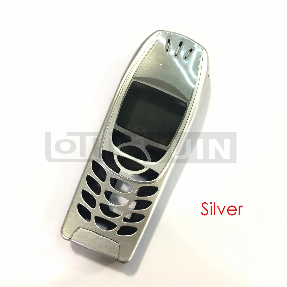 10 шт. полный мобильный телефон Корпус чехол для Nokia 6310, черный/золото/серебро/коричневый