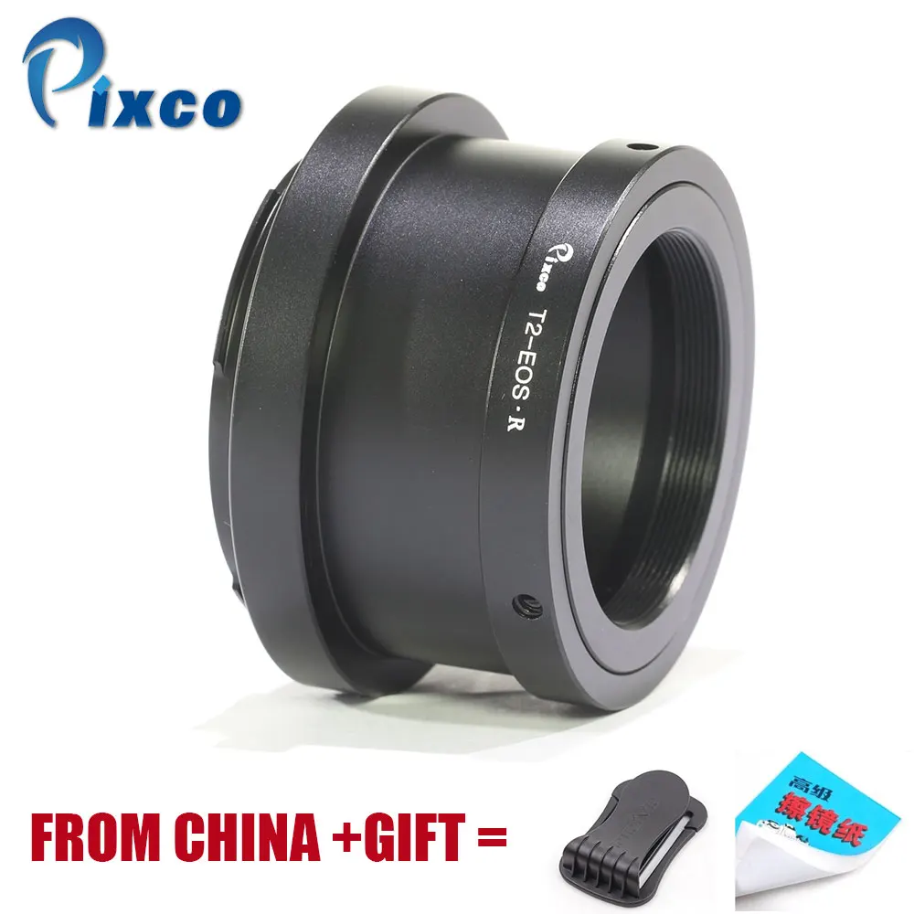 

Pixco Suit For T2 T Mount Lens to for EOS R Camera Lens Adapter For Dropshipping Lens Adapter,