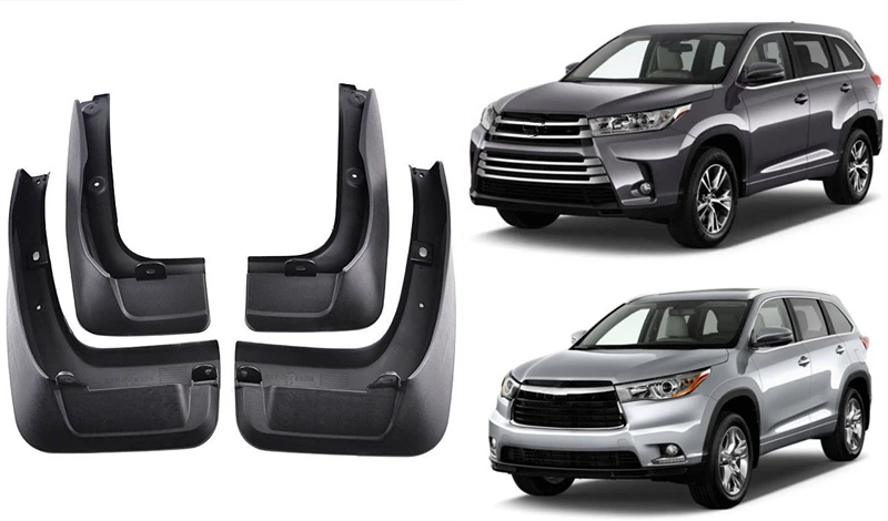 Автомобильные Брызговики подходят для- TOYOTA Highlander крыло 4 шт./компл