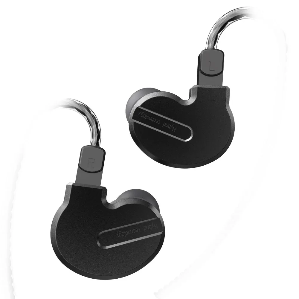BQEYZ KB1 1BA + 2DD Гибридный привод металлические наушники в ухо HIFI DJ Monito спортивные для
