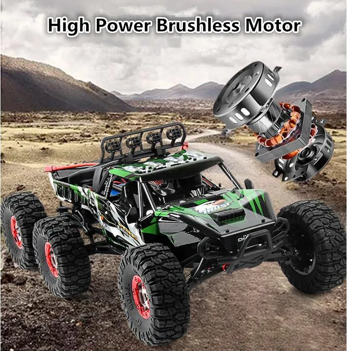 Профессиональный радиоуправляемый грузовик vehile toy FY 06 2 4G 4CH 6 колесный 1:12 46 см 4WD