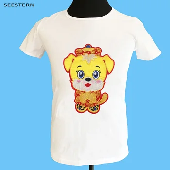 

Seestern brand men t shirt applique embroidery cat printed characters and patterns of the new spring and summer 2018 tops tee