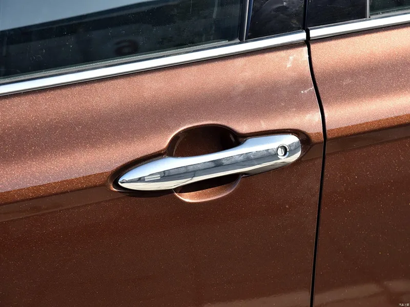 

For Toyota Camry XV70 2018 with Smart Key Hole! ABS Chrome Exterior Car Door Handle Cover Trim 4pcs Car Styling Accessories
