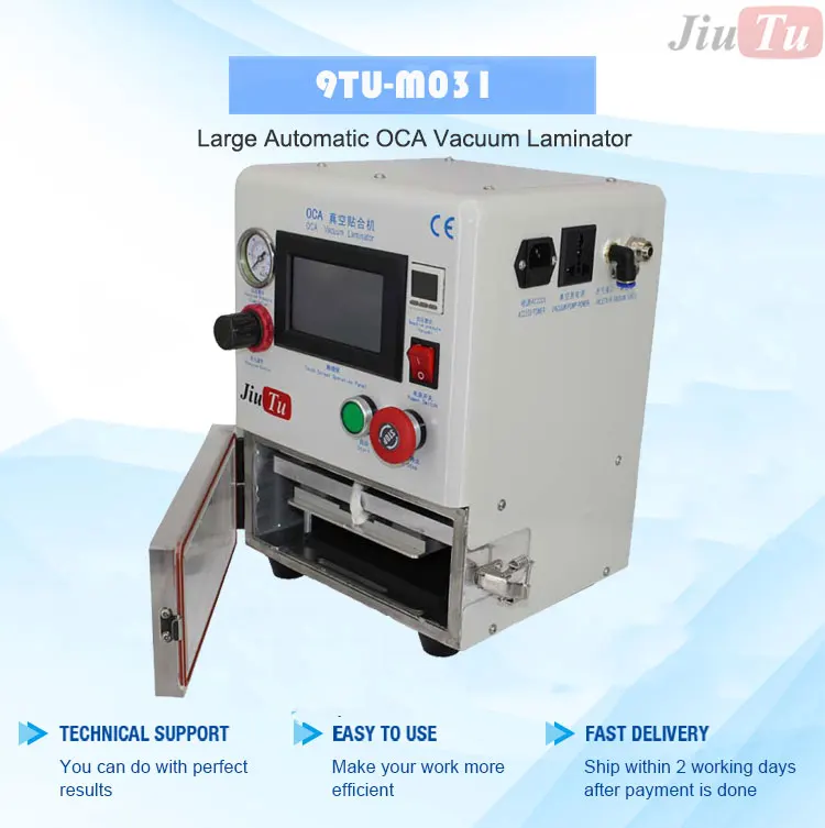 edge laminator machine for cracked lcd screen fix jiutu for samsung s9 s9 plus , iphone x 10 repair  (1)
