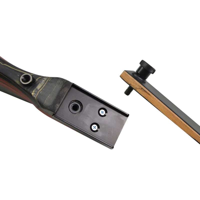 Tiro com Arco Direita para Baixo Arco de Caça Tiro ao ar Recurvo Arco Preto Maple Laminado Membro Peças Take Mão Livre 1pc 20-50 £ 62 8 Take Mão Direita Para Baixo arco de Caça Tiro Ao Ar Livre