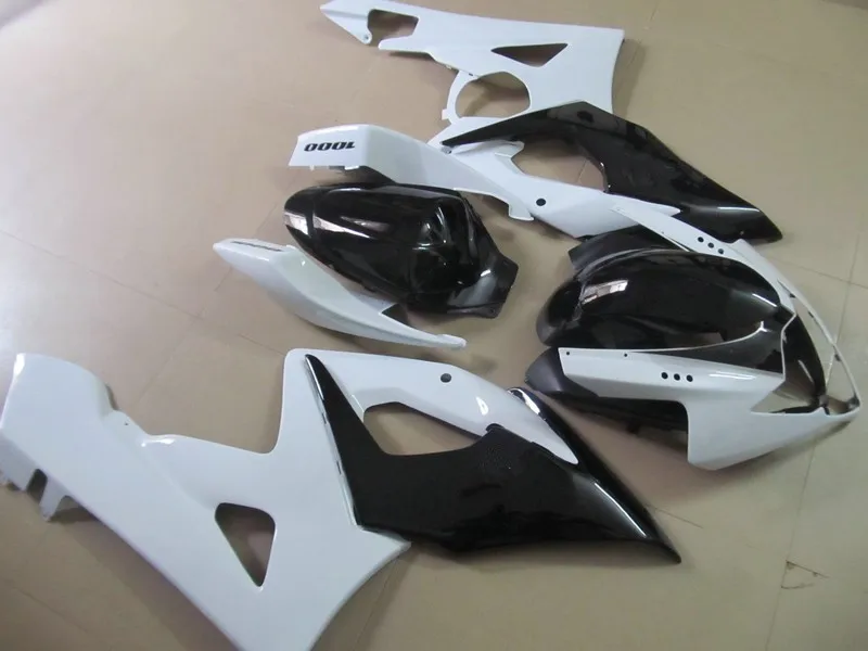 Литьевая форма обтекатель комплект для GSXR1000 05 06 GSX R GSXR 1000 K5 2005 2006 ABS белый глянец