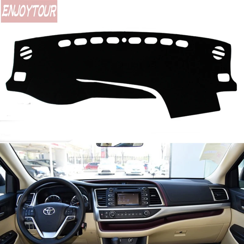 For Toyota Highlander Kluger 2014 2019 Car Styling Covers Dashmat Dash