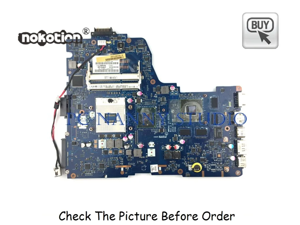 

PCNANNY K000104390 2D For Toshiba Satellite A665 A660 Laptop motherboard LA-6062P DDR3 notebook mainboard tested