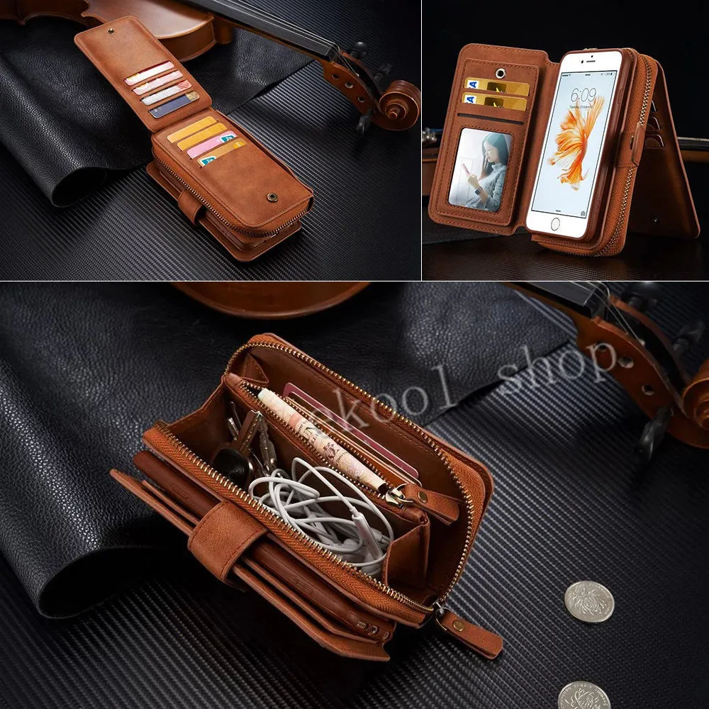 LRuiize Business Flip Book Style Mobile Phone Bag Cover