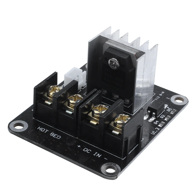 Модуль расширения MOSFET для 3D принтера hotbed с 2-контактным выводом Anet A8 A6 A2 черный |