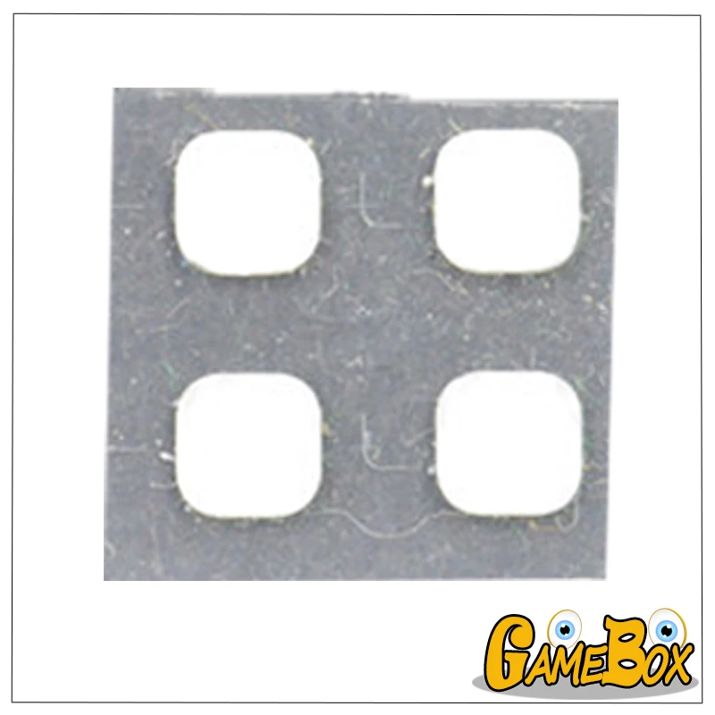 Набор накладок на винты для Nintendo 3DS LL/XL резиновые прокладки XL LL 1 комплект/4