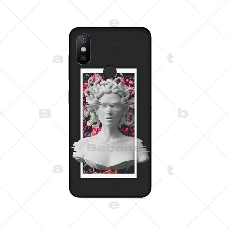 Vintage David Graphic Phone Cases For iPhone XS XR XS Max X 6 6S 7 8 Plus 5 5S SE Black Soft TPU Phone Back Cover Coque