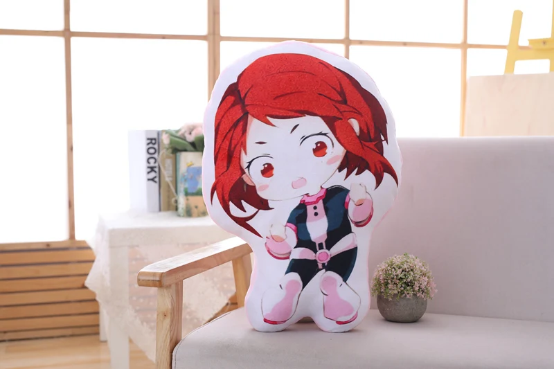 1 шт. 50 см Милые Мягкие Аниме Bakugou кацуки Todoroki Shoto Midoriya izku Мягкие плюшевые Boku No Hero Academy мультфильм Подушка