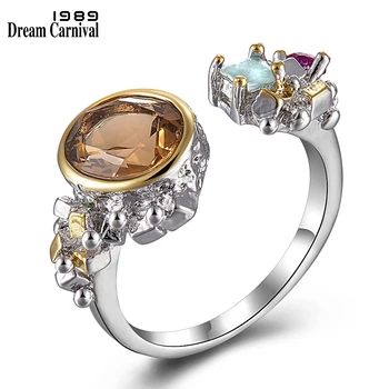 DreamCarnival 1989 Women Vintage Engagement Wedding Ring Light Brown Zircon Jewelry Open Ends Fashion Must Have Jewelry WA11643
DreamCarnival 1989 Women Vintage Engagement Wedding Ring Light Brown Zircon Jewelry Open Ends Fashion Must Have Jewelry WA11643