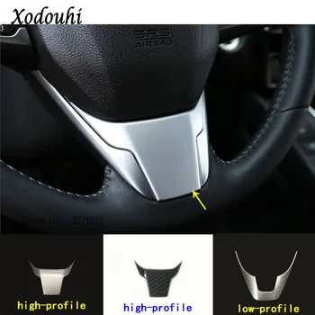 

Car Stick Styling Cover Steering Wheel Interior Kit Trim Frame Panel Moulding Hoods 1PCS For Honda CRV CR-V 2017 2018 2019 2020