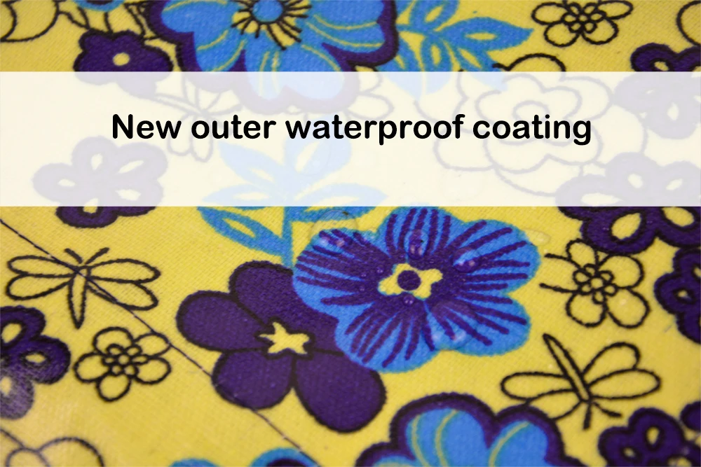 TANQU New Outer Waterproof Coating Colorful Inner Lining Insert Zipper Pocket for Mini Obag Canvas  Inner Pocket for O Bag