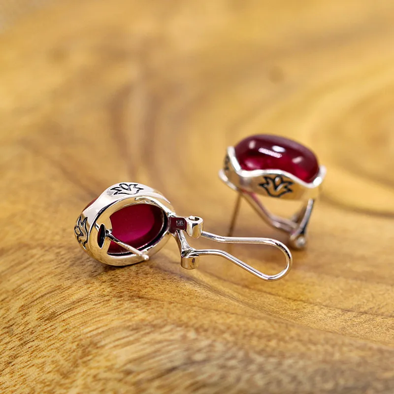 Женские Геометрические серьги в стиле панк рок из стерлингового серебра 925 пробы