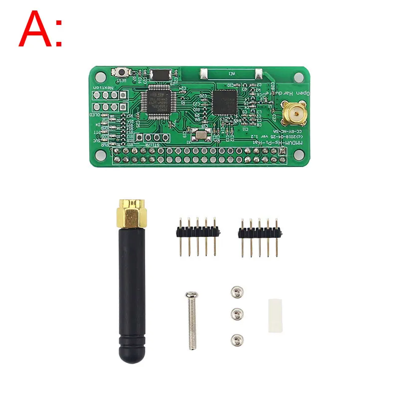 Raspberry Pi Zero MMDVM точка расширения точки доступа радиостанция UHF VHF точка доступа цифровой голосовой модем для Raspberry Pi Zero W - Цвет: Only Board