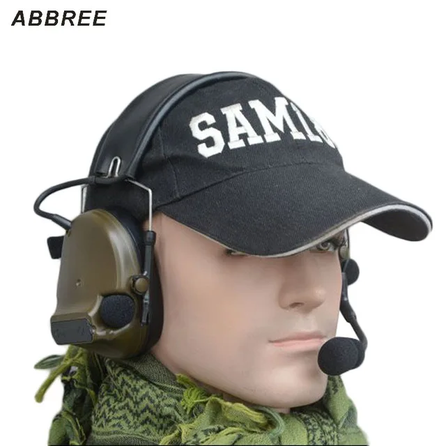 TCA Tactical ComTac III(новая модель) один Com пикап шумоподавление Гарнитура для TCA TRI PRC-152 PRC-148 рация CB/OD
