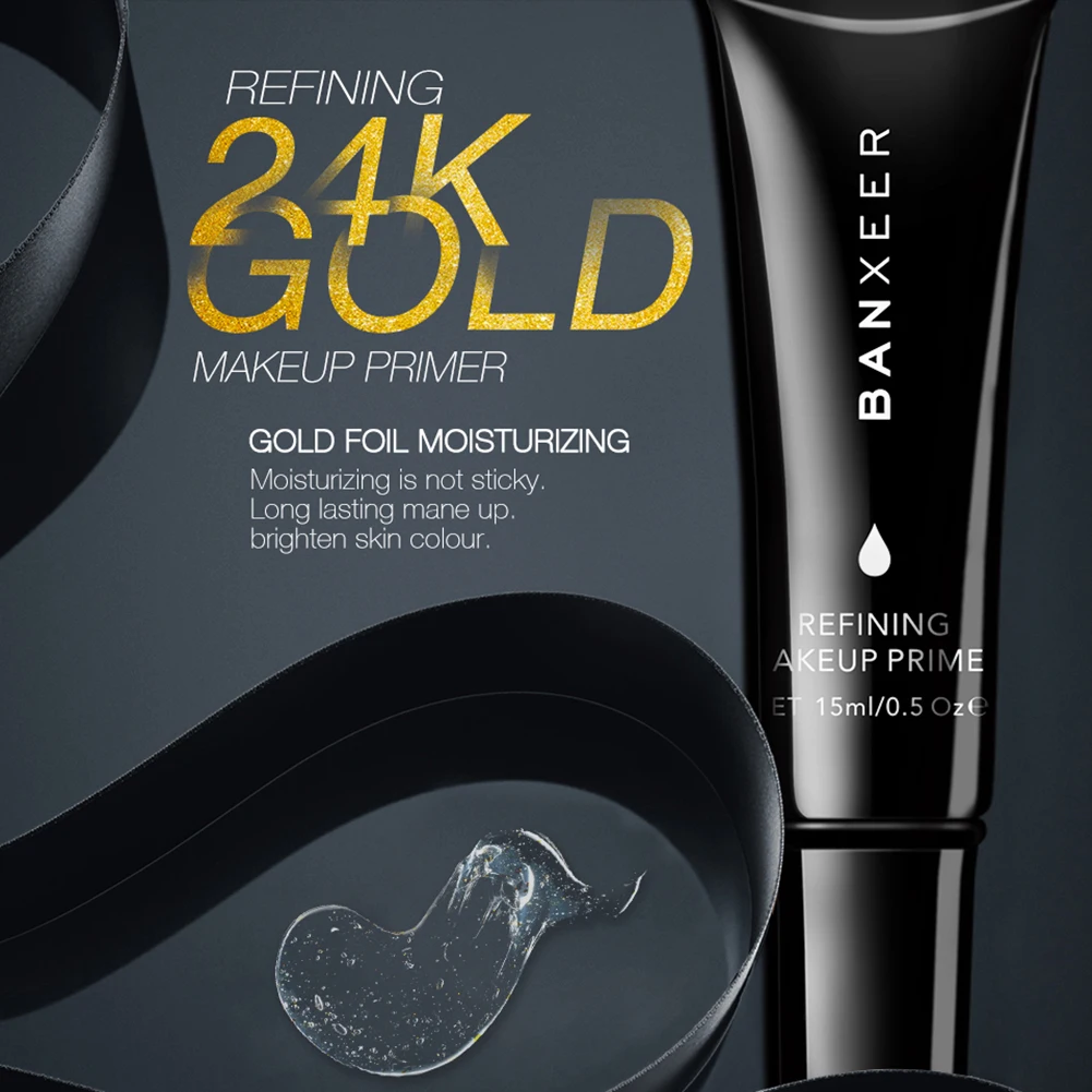 Основа под макияж 24 K Gold Infused beauty Oil Face Lips База под макияж увлажняющий крем быстрое впитывание основа под макияж