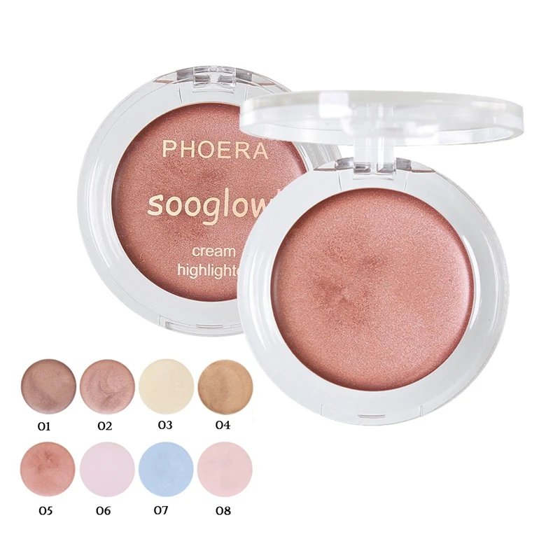 Liquid Highlighter Cream Maquillaje Face Makeup Base Glow Cream Shimmer