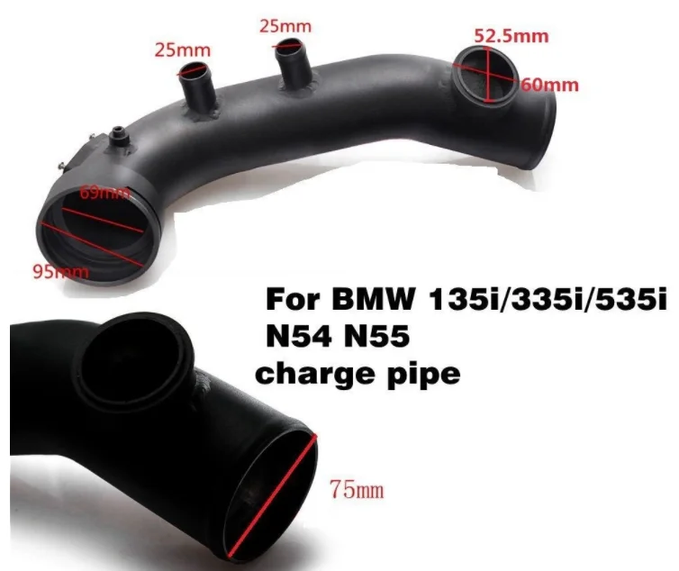 Комплект для охлаждения заряжающей трубы IntakeTurbo BMW N54 E88 E90 E92 135i