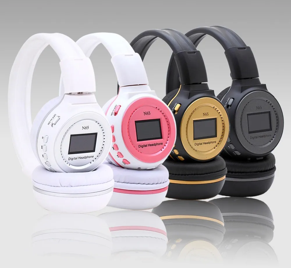 2015-Wireless-Headphone-With-LCD-Screen-Digital-Headset-Zealot-N65-Over-Ear-Headphone-with-noise-cancelling (5)