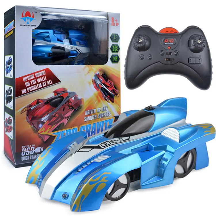 

[ New ] Electric remote control wall climbing car wireless electric RC cars model toy Children driver up any smooth surface car