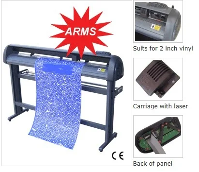 1.35m wide Cutting plotter with Optical sensor, huge press