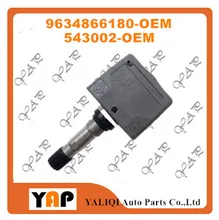 TPMS TIRE PRESSURE MONITORING SENSOR FOR FITPEUGEOT 607 807 CITROEN C5 C8 433MHZ 9634866180 543002 2000